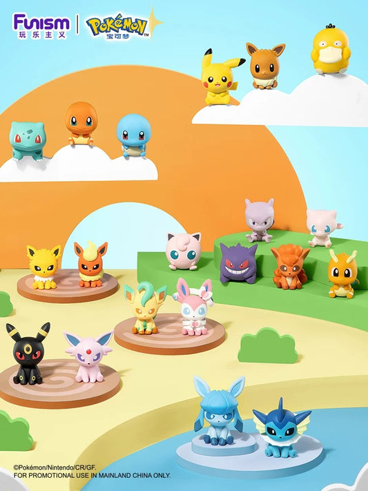 ฟิกเกอร์โปเกมอนชุดที่ 3 จากซีรีส์ Pokémon Little Adventures