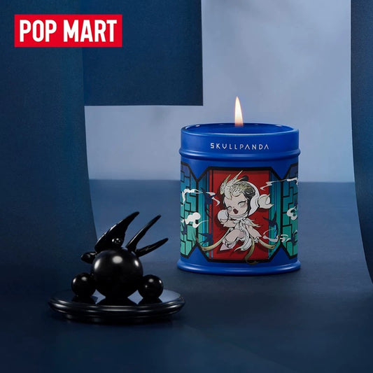 POPMART SKULLPANDA «Palabras de la mansión» Serie Contemplación de la escena intermedia Velas aromáticas Caja sorpresa