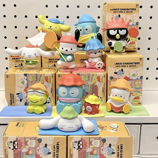 Watak Sanrio mengajak kita bersauna