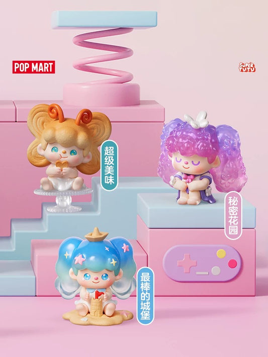 Ornamen kotak misteri patung siri POPMART SUPERTUTU Seronoknya!