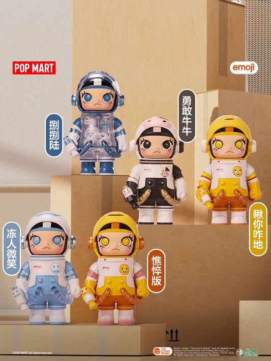 Kotak Misteri POPMART MEGA SPACE MOLLY 100% × emoji™