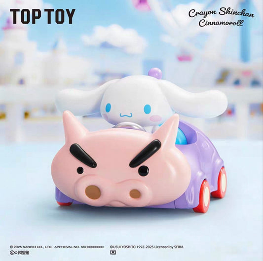 série mundo encantado de cinnamoroll e crayon shin-chan