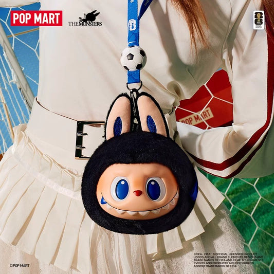 POPMART 泡泡瑪特 THE MONSTERS × FIFA 搪膠毛絨掛件 labubu 世界盃