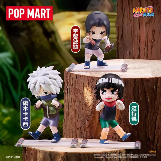 POPMART泡泡玛特 Naruto Shippuden siri Zaman Kanak-kanak kotak misteri patung hiasan