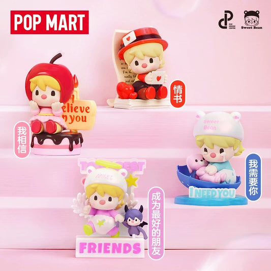 صندوق مفاجآت مجسمات من سلسلة لغة الحب لـ Little Sweet Bean من POPMART