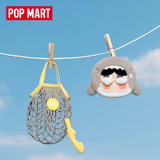 POPMART CRYBABY serie Lágrimas hasta formar un mar, bolsa organizadora multiusos con diseño
