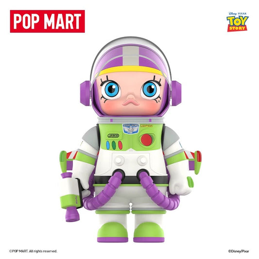 POPMART泡泡玛特 MEGA SPACE MOLLY 400% باز يطير، مجسم للعرض