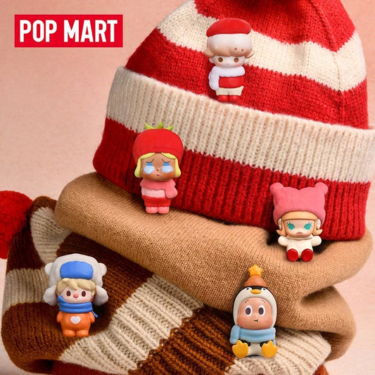 POPMART POP MART Butiran Comel Siri Plush Hangat dan Gebu Beg Misteri Patung (1 butir)