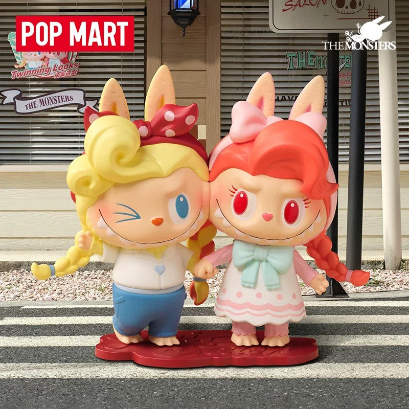 POPMART泡泡玛特THE MONSTERS 复古理发店手办盲盒