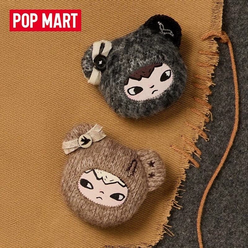 POPMART泡泡玛特Hirono公路日志冰箱贴盲盒家居周边