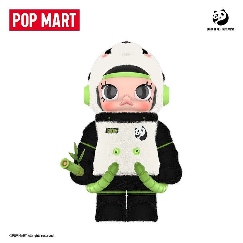 POPMART泡泡玛特MEGA SPACE MOLLY 400% 熊猫摆件