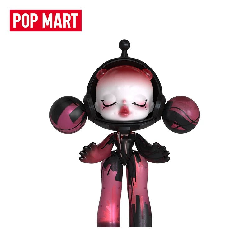 POPMART泡泡玛特MEGA SKULLPANDA 400% 红水晶摆件
