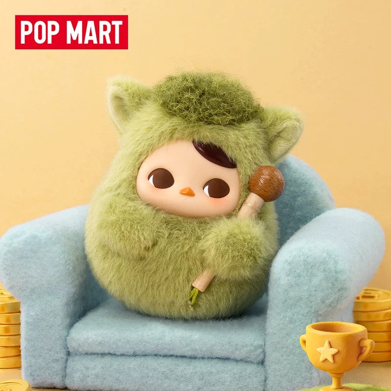 POPMART PUCKY Serie Toc Toc, colgante de peluche de vinilo, caja sorpresa