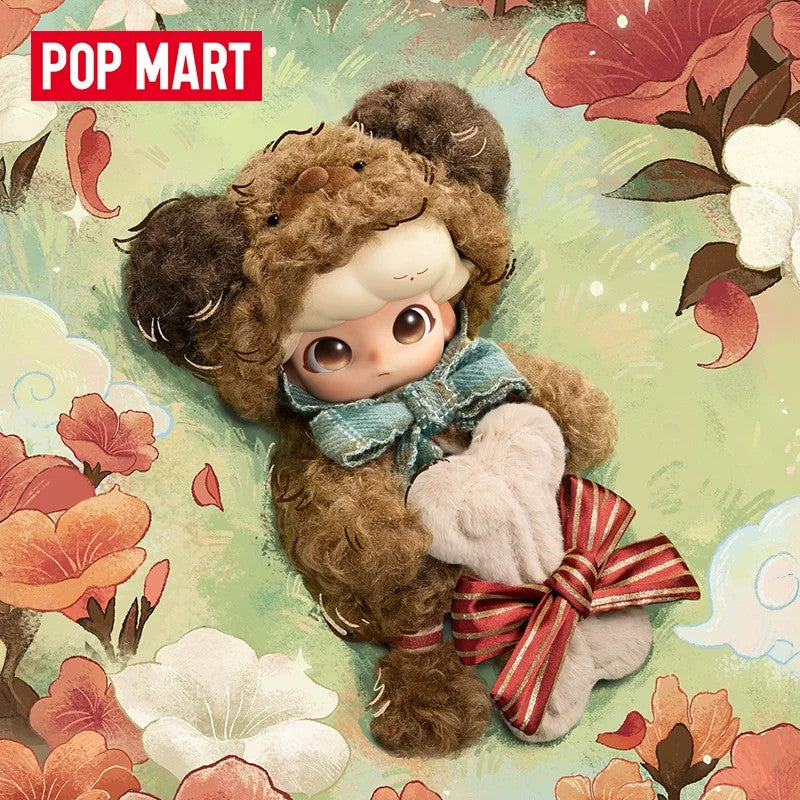 POPMART DIMOO Tiny Puppy, figura articulada 1/8