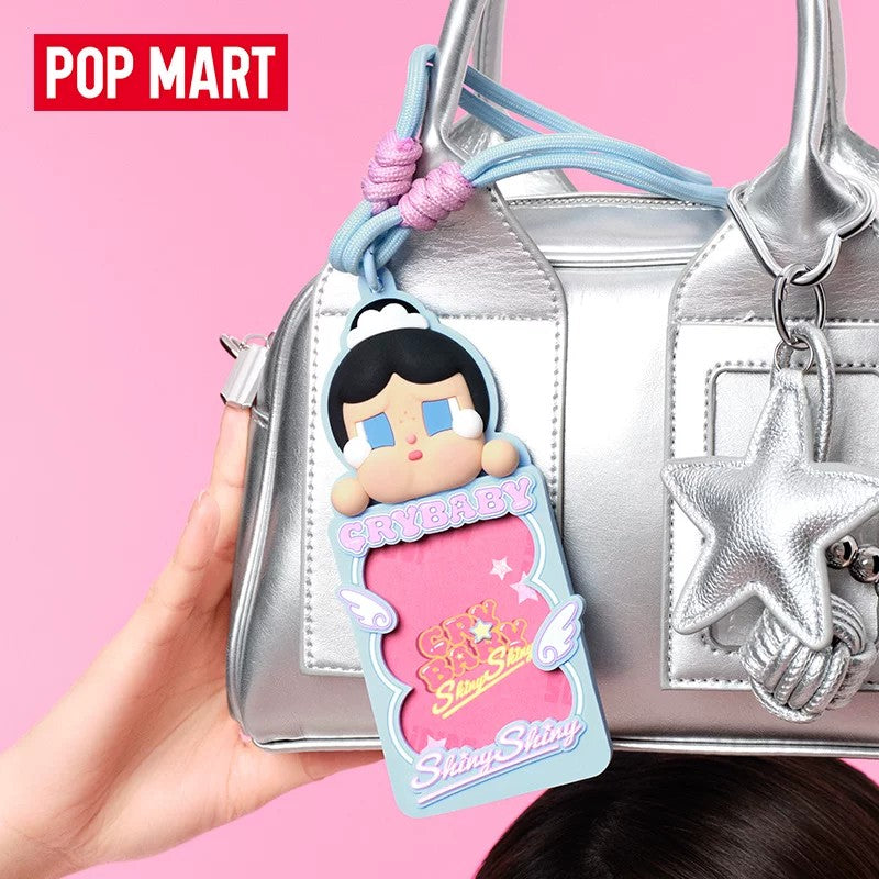 POPMART泡泡玛特CRYBABY SHINY SHINY系列卡套盲盒周边