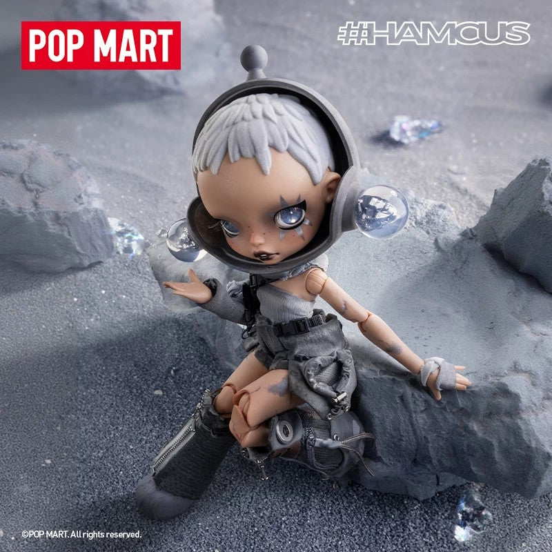 POPMART泡泡玛特SKULLPANDA × HAMCUS 1/6可动人偶娃娃摆件