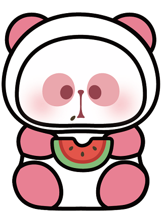 MR.PA- Pa Makan Melon- Boneka Plush Komposit 1000%
