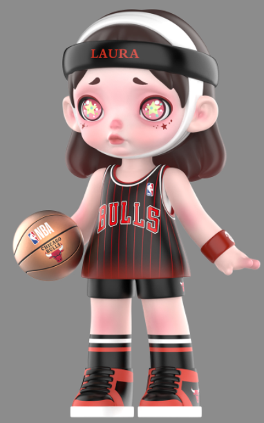 BOLA KERANJANG LAURA - Siri NBA 100%- Bulls