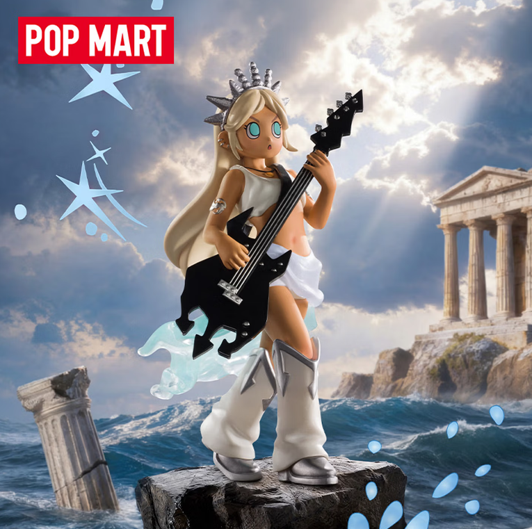 POPMART Peach Riot Rebel Peach Broken Order Chords Series patung kotak buta