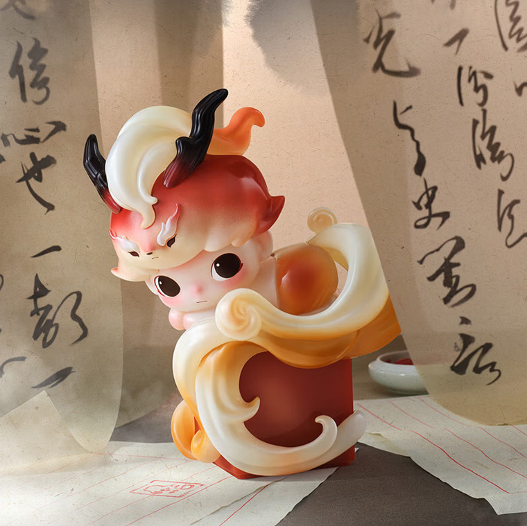 POPMART泡泡玛特DIMOO一盏风月系列手办盲盒摆件