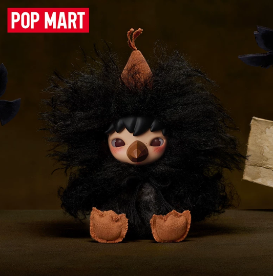 POPMART泡泡玛特 Hirono: serie Persona entre la niebla, colgante de peluche en caja sorpresa