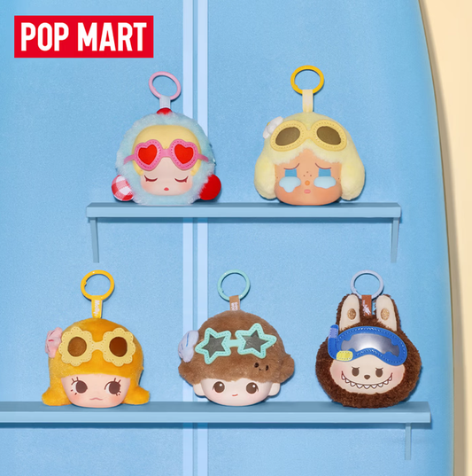 POPMART 泡泡玛特泡泡萌粒系列海岛度假耳机包盲盒周边