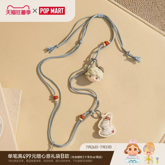 POP MART POPMART DIMOO If today is the eighth series of mobile phone lanyard blind box peripherals - main image