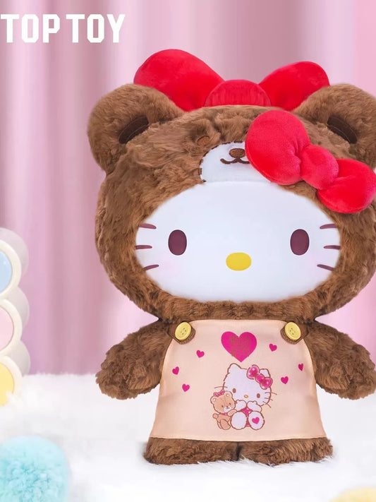 Hello Kitty caramel pajamas series plush doll - detail image 1