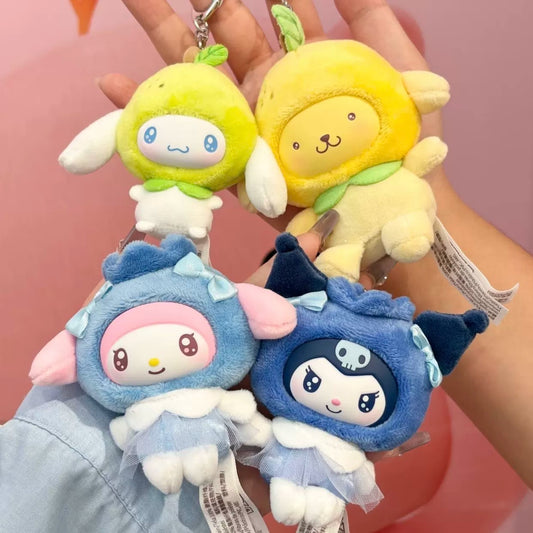 Sanrio family fruit and vegetable series MINI plush pendant blind box - detail image 1