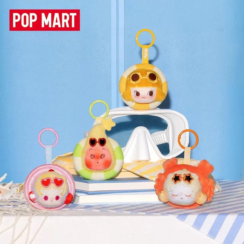 POP MART POPMART Bubble MART Bubble Cute Pieces Island Vacation Mini Plush Charm Blind Box - detail image 2