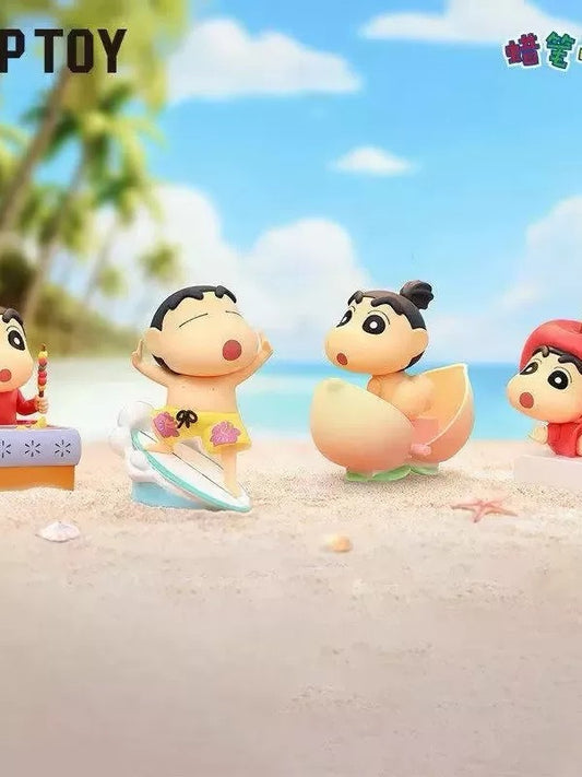 Crayon Shin-chan — série Diário Travesso, caixa-surpresa animada