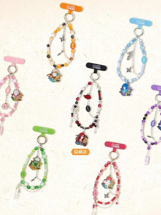 Naruto Colorful Phone Charm Colgante y clip para teléfono