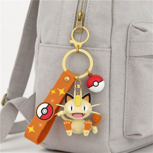 Colgante de Meow Meow estilo anime de Pokémon