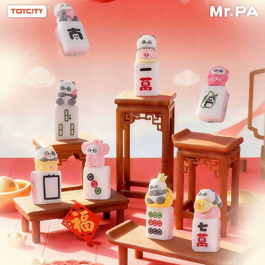 Small Pa Waiting For The Tile-Overflowing Peach Luck Series
