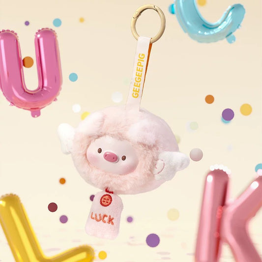 GeeGeePig — Mini Transformações, Chaveiro de Pelúcia