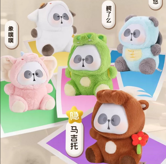 MR.PA-可愛野獸公司系列毛絨盲盒-400%