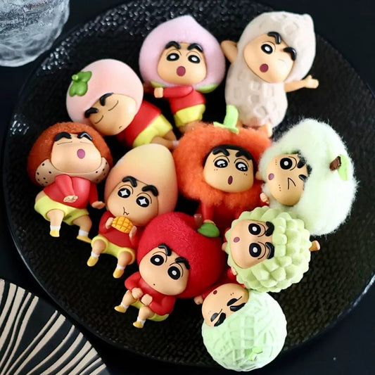 Série Crayon Shinchan Saboreie as Frutas em caixa surpresa