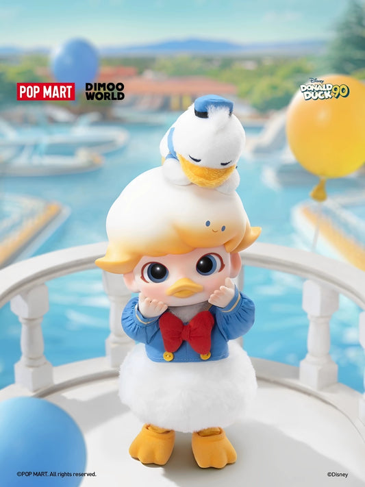 POPMART DIMOO โดนัลด์ ดั๊ก แอ็กชันฟิกเกอร์ 1/8