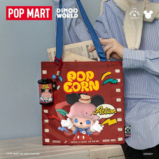 POPMART Bubble Mart DIMOO WORLD × Disney serie de bolsas organizadoras en caja sorpresa