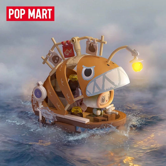 POPMART泡泡玛特THE MONSTERS尋找美人魚拼搭積木LABUBU