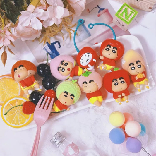 Série Crayon Shinchan Saboreie as Frutas em caixa surpresa