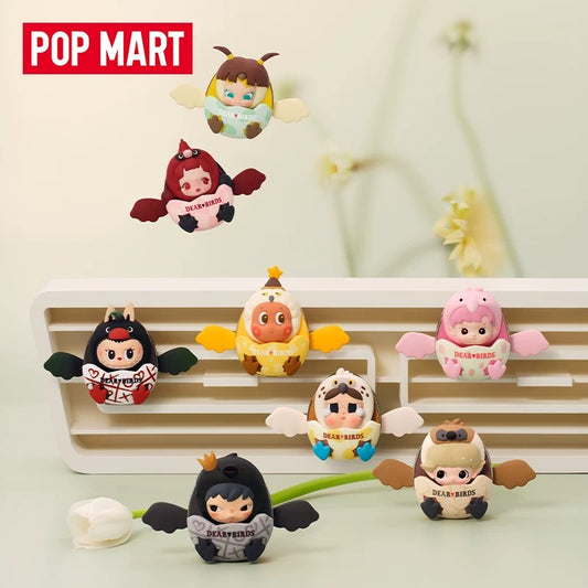 POPMART泡泡玛特 Dear Birds: serie de ambientadores para el coche en caja sorpresa