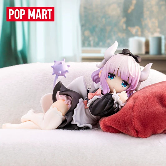 POPMART Resonans 泡泡玛特 My Roommate is a Cat Dragon siri Dragon Maid patung Tohru Kanna Kamui