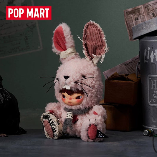 POPMART Hirono Kelinci Liar Gantungan Boneka Plush Kotak Misteri