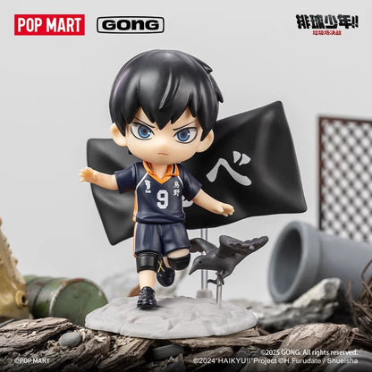 POPMART泡泡玛特共鸣 排球少年!!垃圾场决战系列手办盲盒
