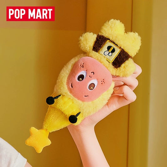 POPMART泡泡玛特 Star People Selamat Datang ke Permukaan Bulan Siri Gantungan Bulu Madu dan Barangan Sampingan