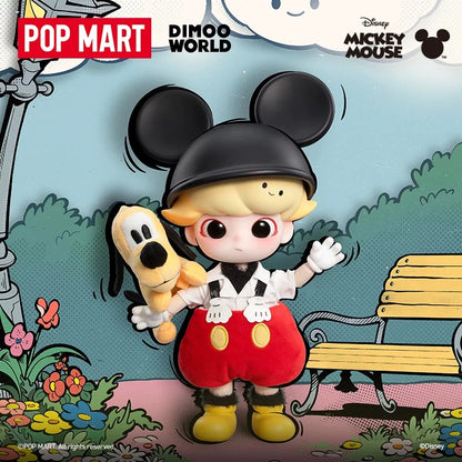 POPMART泡泡玛特DIMOO 米奇1/8可动人偶娃娃