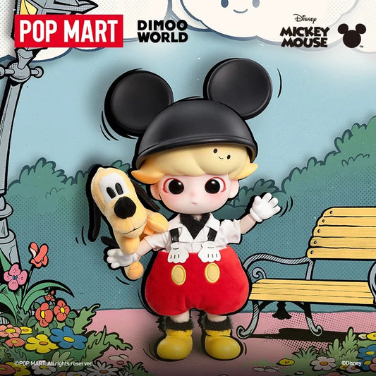 POPMART Bubble Mart DIMOO Mickey muñeca articulada 1/8