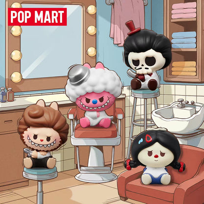 POPMART泡泡瑪特泡泡萌粒 THE MONSTERS復古理髮店公仔