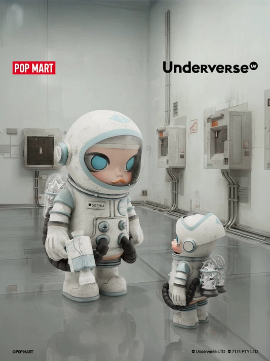 POPMART MEGA SPACE MOLLY 400% ASHLEY, figura de madera